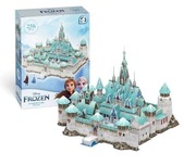 Frozen II 3D Puzzle Zamek Arendelle 256 elementów 8+ lat Kraina Lodu