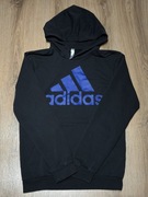 Bluza z kapturem Adidas męska czarna rozmiar S