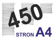 KSERO KOPIA ODBITKA A4 mono do 450 stron KIELCE