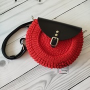 Torebka na ramię OREO, rękodzieło 