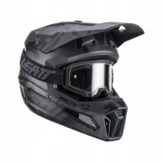 Kask Leatt Moto 3.5 + gogle Vizion 3.5 Stealth