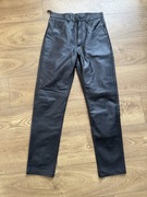 Spodnie skórzane,r.S