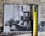 Stara fotografia 1932 prawdopodobnie Kattowitz zdjęcie papier Agfa Lupex