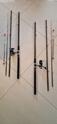 2 x zestaw wędki kołowrotki feeder 3,6 m