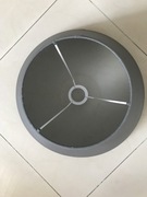 Abażur szary do lampy