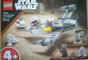 Klocki LEGO Star Wars Myśliwiec i Grogu -75410 - nowe