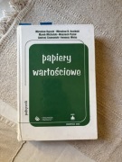 Podręcznik Papiery Wartościowe Książka Akademicka Mirosław Bączek
