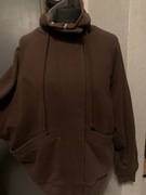 ZARA bluza wdzianko casual rozpinana oversize dekatyzowana efekt sprania 