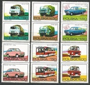 Polska 1973 parki fi 2142-2147 Polska Motoryzacja**czyste