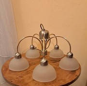 Żyrandol firmy Honsel, pięcioramienny