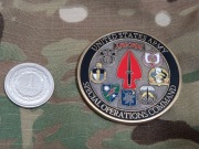 Challenge coin US Special Operations Command Socom USA