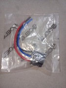 gniazdo końcówka wtyk wiązka kostka oprawka złącze żarówki H4 czarna