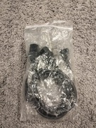 Przedłużacz kabla C13 3 pinowy czarny 1 metr Gembird