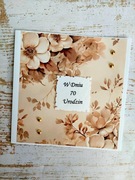 Elegancka kartka 70 urodziny 