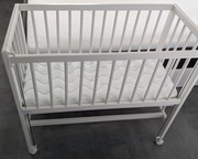 Łóżeczko Fillikid Cocon 40x90/materac Fiki Miki Bamboo/2 prześcieradła