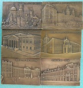 Pałace w  Portugalii b.duże plakiety