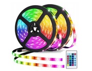 Taśma LED RGB 5050 USB 1m + PILOT 