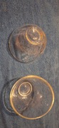 2 male miseczki szklane.