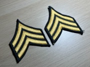 Naszywka - US Army - Sergeant E-5 (SGT) - para