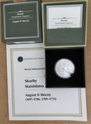 50 zł August II Mocny Skarby Stanisława Augusta
