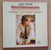 Händel, Telemann, Brüggen, Leonhardt, Bylsma – Blockflötensonaten - 2LP BOX