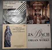 Muzyka organowa - zestaw płyt winylowych