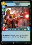 Star Wars: Unlimited - LAW - Bossk (U)