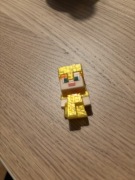 Minecraft figurka Steve gold złoty złota zbroja kinder Joy