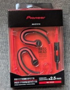 Nowe słuchawki sportowe Pioneer SE-E711T-R | Wodoodporne | Mikrofon