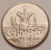 10000 zł 1990 r. "SOLIDARNOŚĆ 1980-1990"