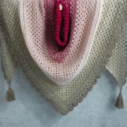 Chusta trójkątna L Klasyk S179 HANDMADE