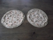 Antyczna serweta gobelinowa ,komplet 2 sztuki, piękne.