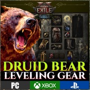 Path Of Exile 2 Zestaw Na Kampanie Niedźwiedź BEAR LAST OF THE DRUIDS POE2