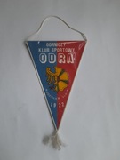 Proporczyk GKS Odra Wodzisław Śląski sezon ligowy 1986-87 (PRL)