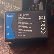 Bateria Newell 960 LP-E10 – Stan IDEALNY! Używana tylko 4 miesiące! 