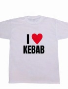 Koszulka ,,i love kebab"