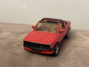 Matchbox 1985 red bmw 3231 cabriolet 1:55 , made in macau