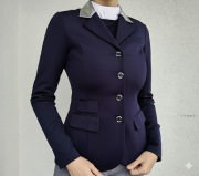 Frak jeździecki esperado 38 M granatowy