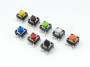 Tact Switch 6x6mm h=5mm kolor do wyboru THT - 5 sztuk