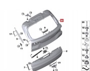 Bmw X5 G05 nowa klapa tył . Oem. 41007931925