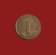 Moneta 1 reichsfenig 1940 "F", Niemcy