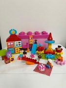 Lego duplo kilka zestawów plac zabaw karuzela domek