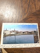 Neusalz a.oder - Nowa sól Świecąca kartka .