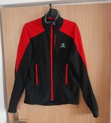 Bluza Salomon czarno czerwona 