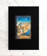 święty obrazek A5, obrazek ze stajenką plakat Święta Rodzina