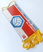 Proporczyk Siatkówka Turniej o Puchar CRZZ Katowice 1979 Moskwa 1980