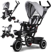 rowerek dziecięcy trójkołowy Tiny Bike 3w1 z daszkiem OBRACANY SP0650SZ
