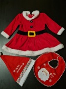 Sukienka mikołajkowa