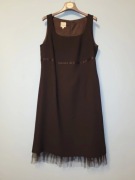 Klasyczna sukienka mała czarna, rozm. 44