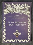 21 Warszawski Pułk Piechoty Zarys Historii Wojennej Pułków Polskich 